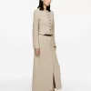 Cotton-Linen Skirt