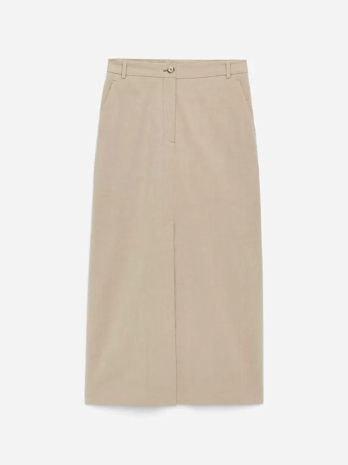 Cotton-Linen Skirt
