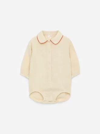 Cotton Muslin Romper Cotton Muslin Romper