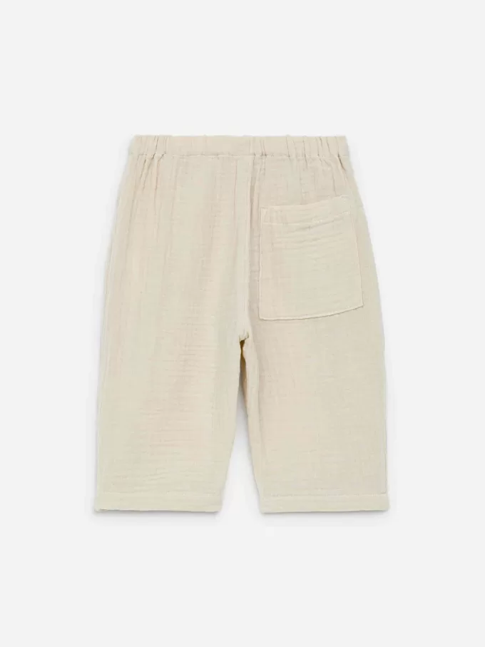 Cotton Muslin Trousers
