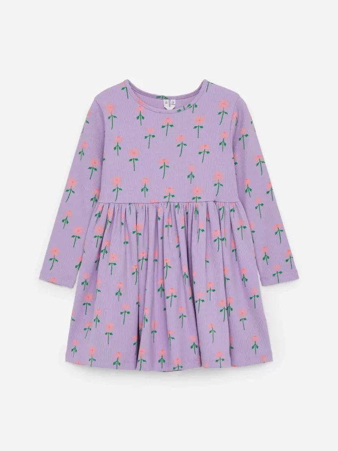 Cotton Rib Dress