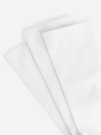 Cotton Rib Socks Set of 3