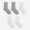 Cotton Rib Socks Set of 5