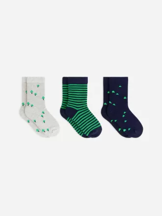 Cotton Socks Set of 3