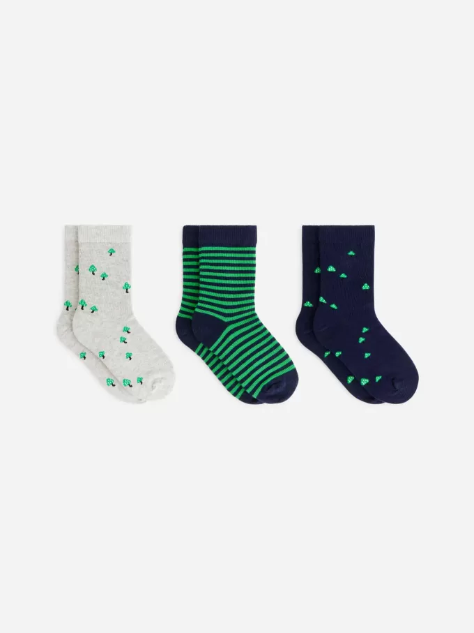 Cotton Socks Set of 3
