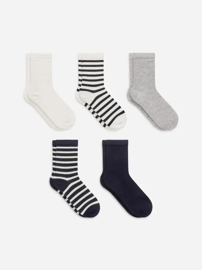 Cotton Socks Set of 5