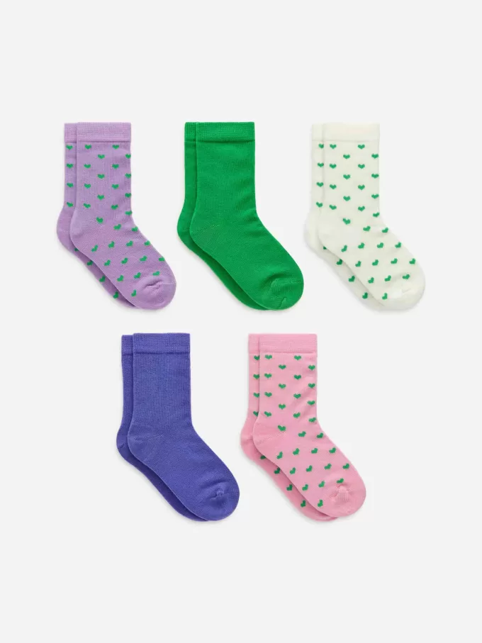 Cotton Socks Set of 5
