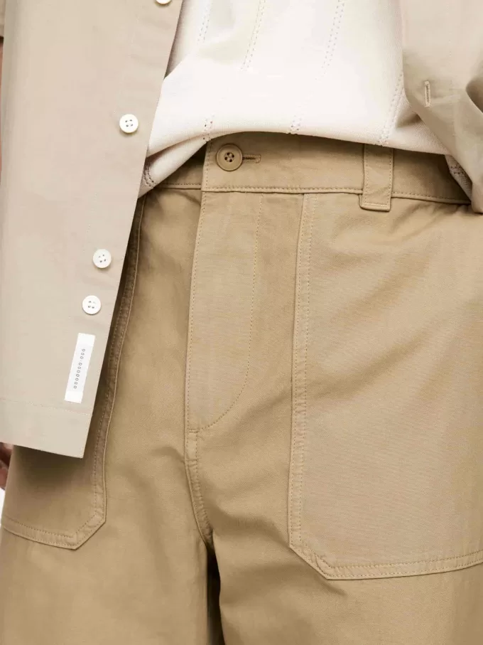Cotton Utility Trousers