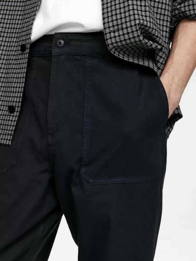 Cotton Utility Trousers