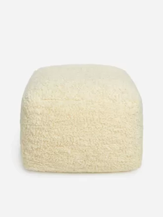 Cotton Wool Pouffe