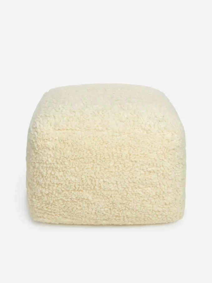 Cotton Wool Pouffe