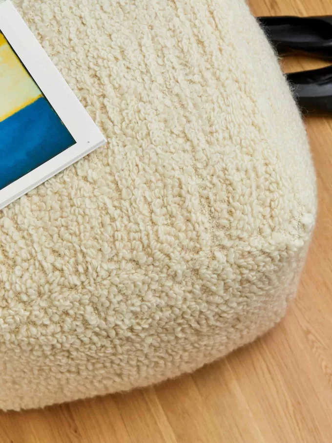 Cotton Wool Pouffe