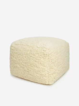 Cotton Wool Pouffe
