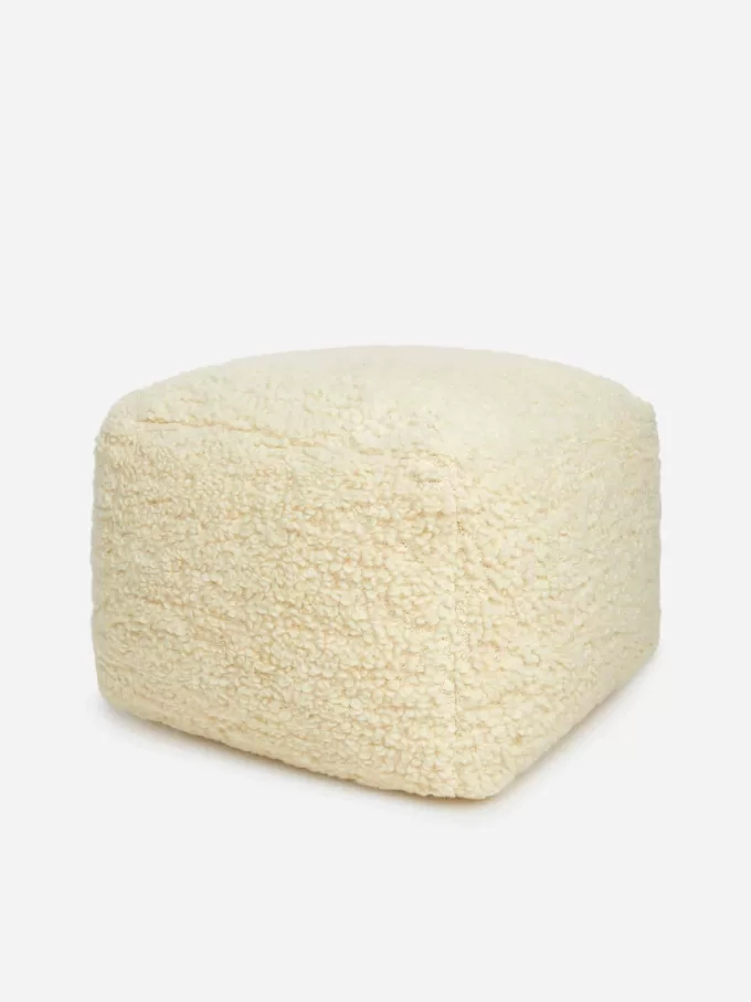 Cotton Wool Pouffe