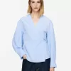 Cotton Wrap Top