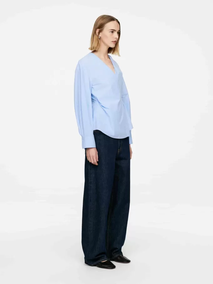 Cotton Wrap Top