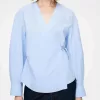 Cotton Wrap Top