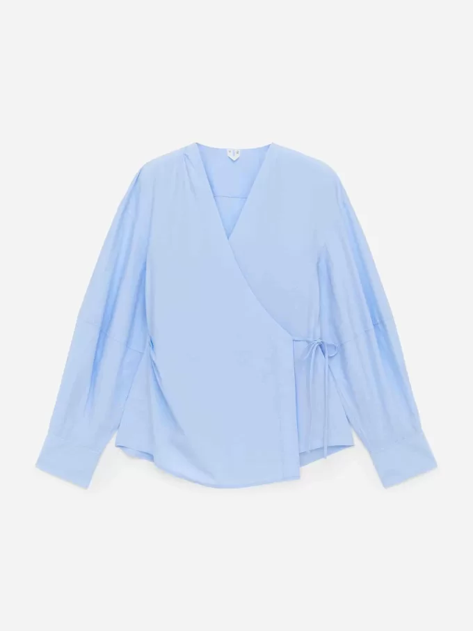 Cotton Wrap Top