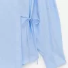 Cotton Wrap Top