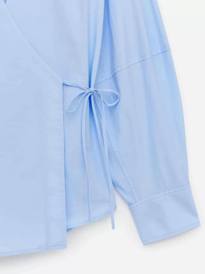 Cotton Wrap Top
