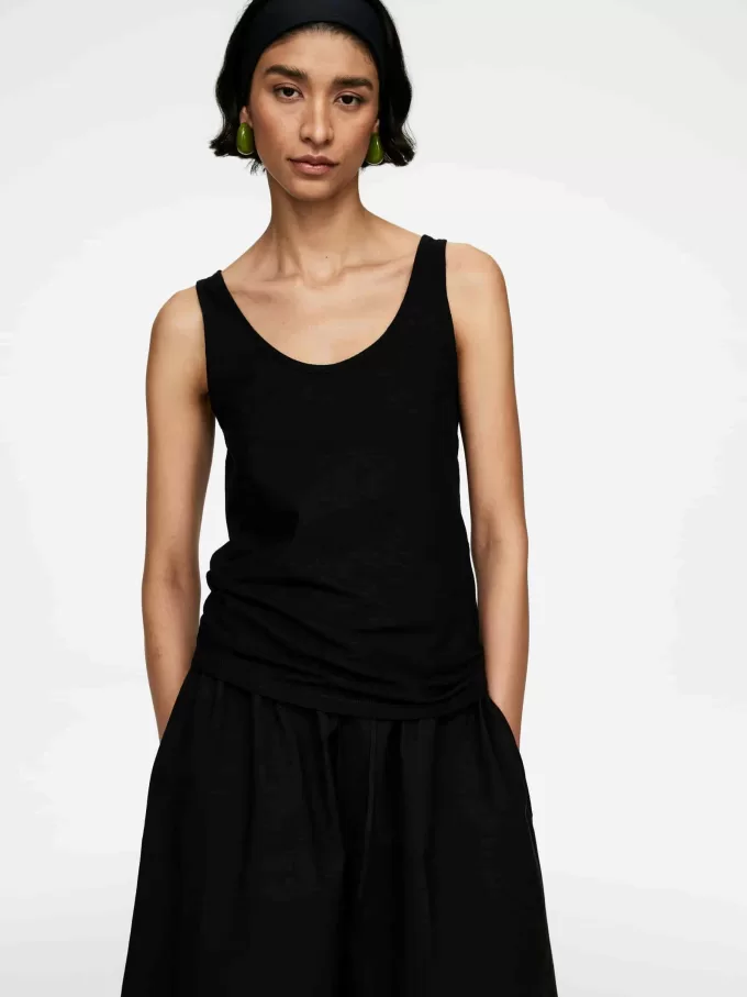 Crêpe Tank Top
