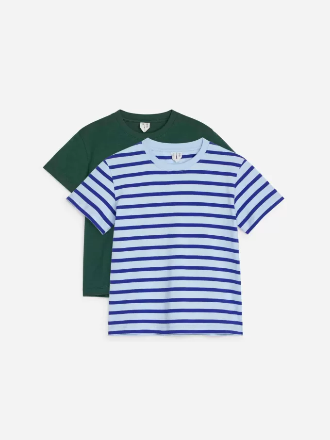 Crew-Neck T-Shirt Set of 2