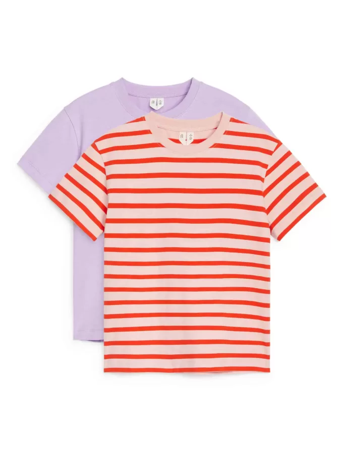 Crew-Neck T-Shirt Set of 2