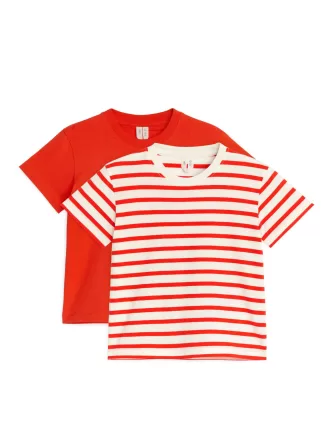 Crew-Neck T-Shirt Set of 2