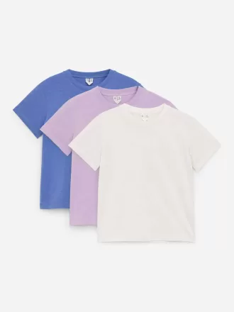 Crew-Neck T-Shirt Set of 3