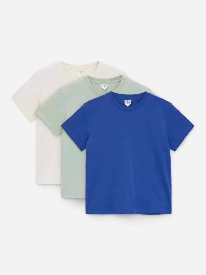 Crew-Neck T-Shirt Set of 3