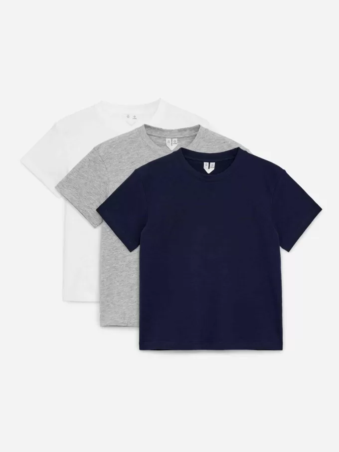 Crew-Neck T-Shirt Set of 3