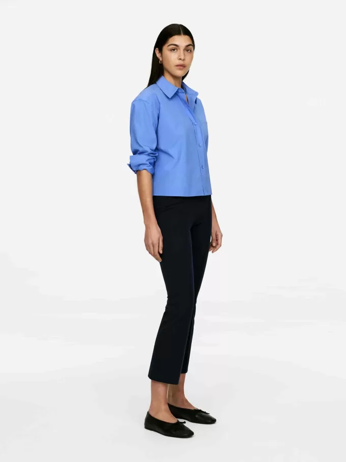 Cropped Cotton Shirt