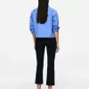 Cropped Cotton Shirt