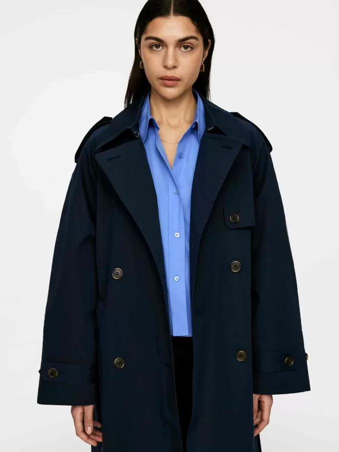 Cropped Cotton Shirt