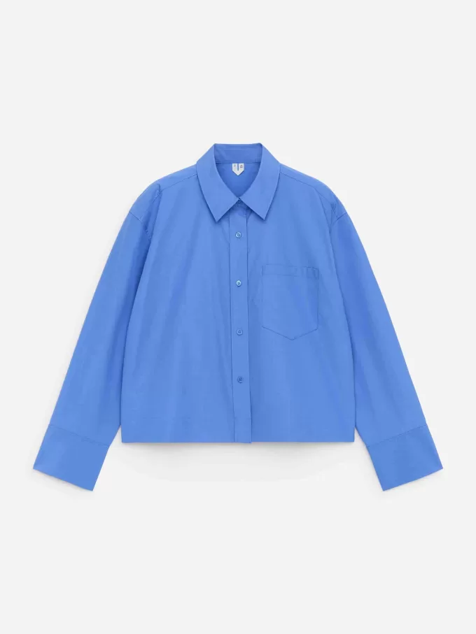 Cropped Cotton Shirt