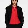 Cropped Cotton Shirt