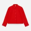 Cropped Cotton Shirt