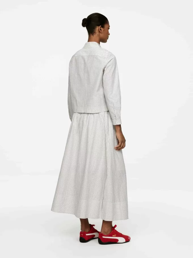 Cropped Cotton Shirt