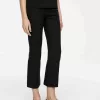 Cropped Crease-Front Trousers