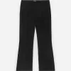 Cropped Crease-Front Trousers