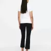 Cropped Crease-Front Trousers