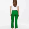 Cropped Crease-Front Trousers