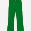 Cropped Crease-Front Trousers
