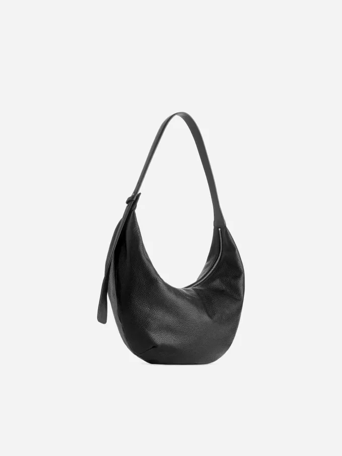 Curved Leather Bag Curved Leather Bag