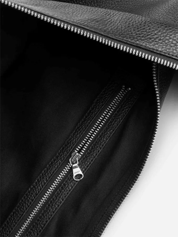 Curved Leather Bag Curved Leather Bag