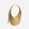 Curved Suede Bag Curved Suede Bag