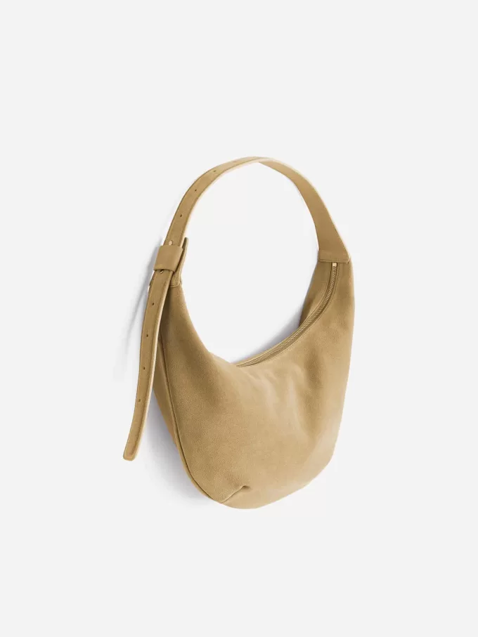Curved Suede Bag Curved Suede Bag