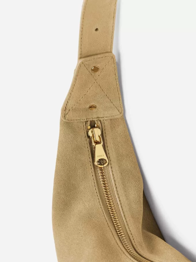 Curved Suede Bag Curved Suede Bag