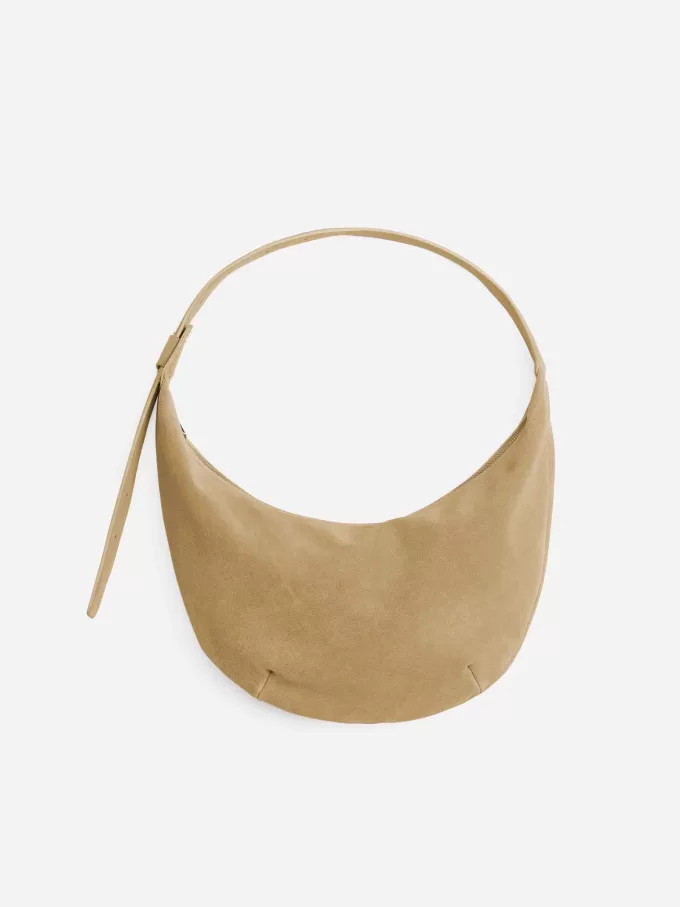 Curved Suede Bag Curved Suede Bag