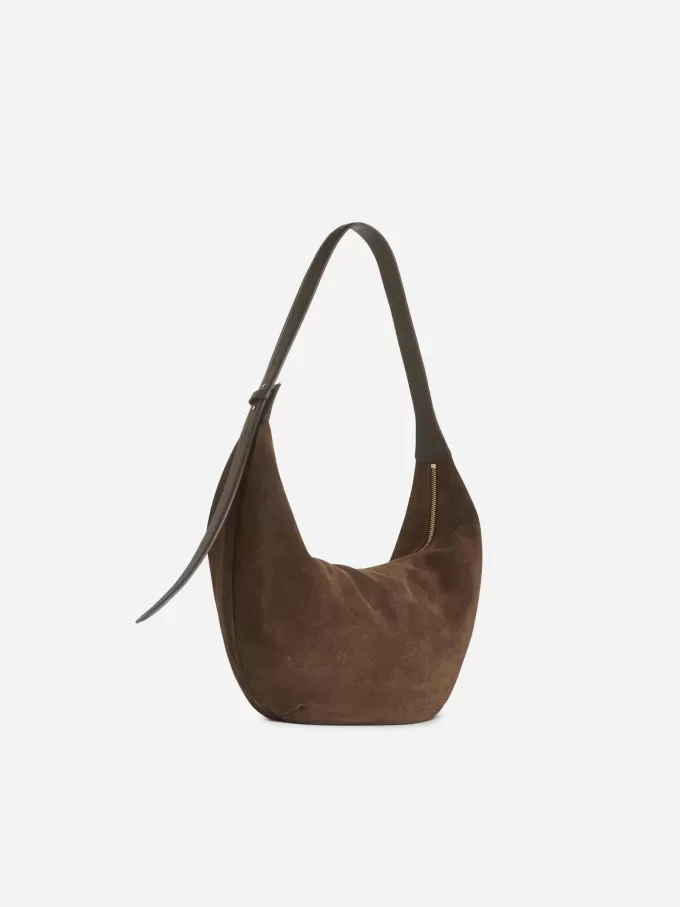Curved Suede Bag Curved Suede Bag